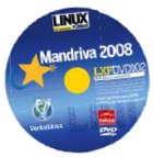 Mandriva Linux 2008.1 PowerPack - 32 & 64 bit system DVD