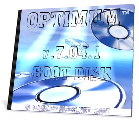������� ������������ ����� (BootDVD) - ������� �� ����� Optimum v.7.04.1